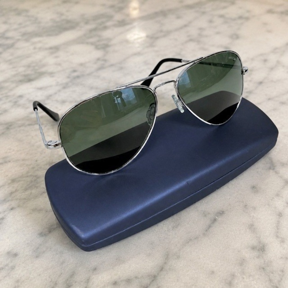 Randolph Engineering Concorde CR074 Sunglasses 57mm Chrome Polarized USA